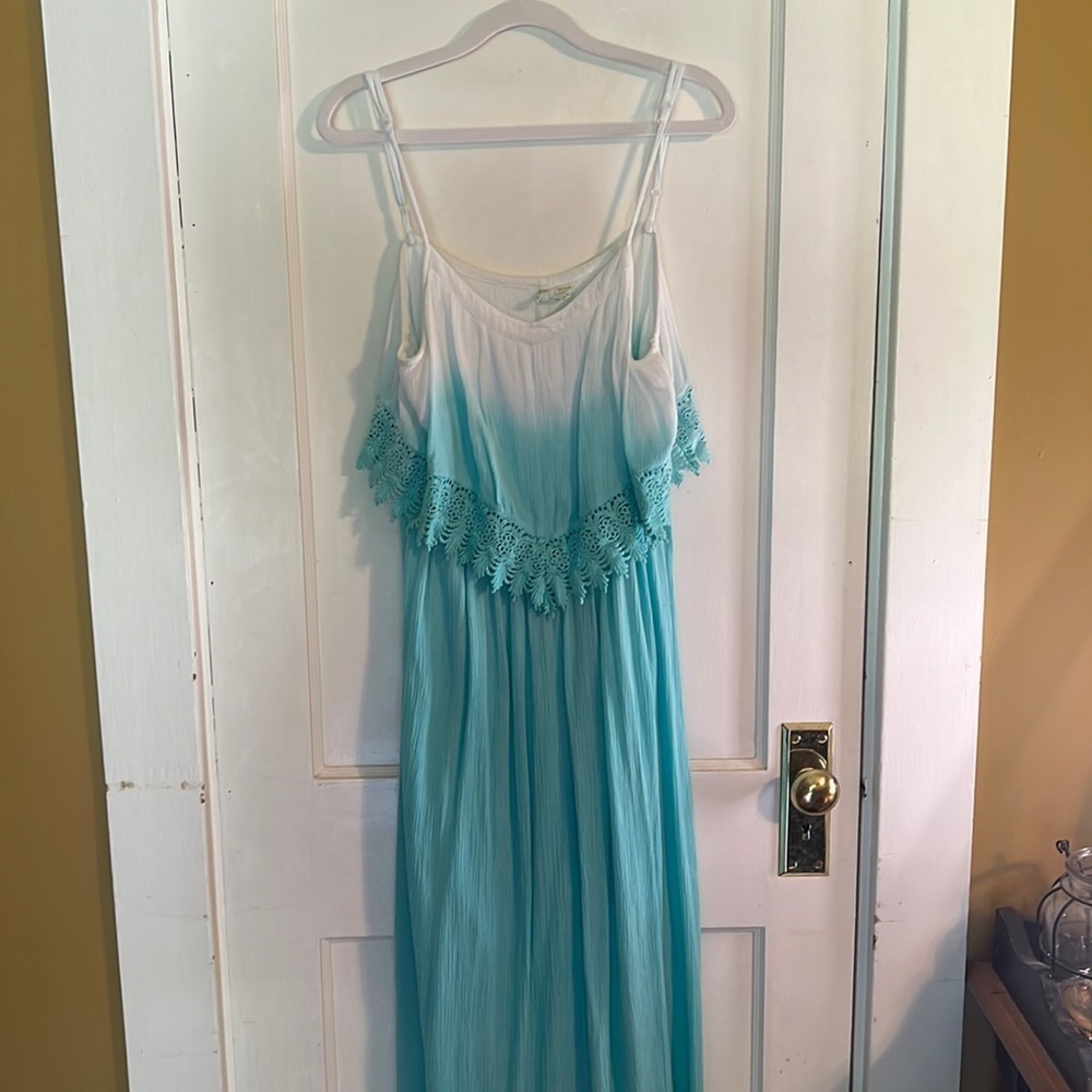 EUC Japna Tie dye maxi dress Size Small